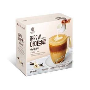 맥널티 아이브루 바닐라라떼 16.5g x 24T 396g, 24개입, 1개