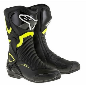 알파인스타 SMX-6 V2 부츠, 36, BLACK YELLOW FLUO