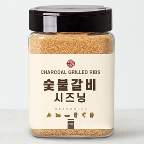 바른미각 숯불갈비 시즈닝, 1개, 210g