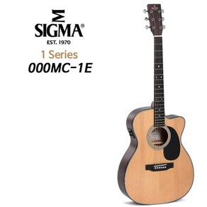 시그마기타 000MC-1E 오엠컷어웨이 픽업장착 Sigma 000MC-1E (000MC-1STE), 1개