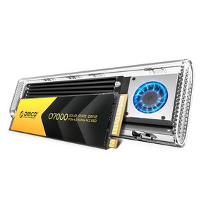 오리코 M.2 Nvme PCIe 4.0 2280 초고속 SSD 하드케이스 세트 O7000, 1TB세트