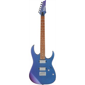 Ibanez GIO 사운드도 디자인도 모던 지향의 초보자용 일렉트릭 기타 (블루 메탈 카멜레온) GRG121SP-BMC, 1개