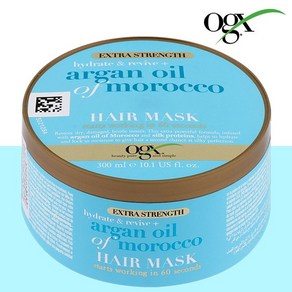 OGX 엑스트라 스트렝스 아르간 오일 오브 모로코 헤어 마스크 300g, 300ml, 1개