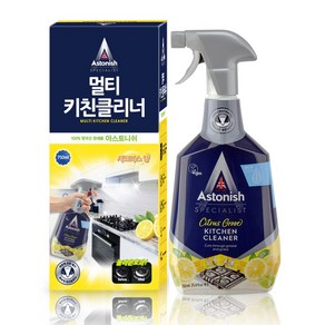 Astonish Specialist Kitchen Cleaner Citrus Grove 아스토니쉬 키친 클리너 시트러스 그로브 750ml 4팩