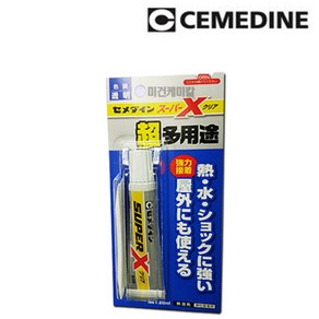 세메다인 슈퍼엑스 super-X 8008 탄성 접착제 투명 20ml, 세메다인 8008 탄성 접착제 백색 20ml, 1개
