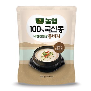 농협 내린천원당 콩비지 300g, 1개, 350g