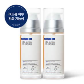 셀라딕스 아크네 컨트롤 131 젤 클렌저 여드름 클렌징 아크네스균 향균, 110ml, 2개