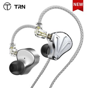 TRN BAX BA + 1DD + 2EST 하이브리드 메탈 인 이어 이어폰 IEM HIFI DJ 모니터 러닝 스포츠 헤드폰 이어플러그 헤드셋 헤드플러그, 2.5mm