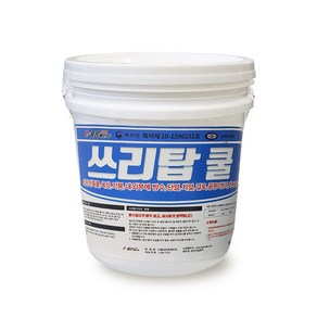 옥상 외벽 지붕 방수 차열 한번에 쓰리탑쿨 4kg 조색가능, 레드9, 1개