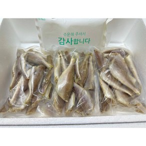 목포 국내산 반건조 두절참조기, 1개, 1kg/26-30마리(500g씩 개별포장)