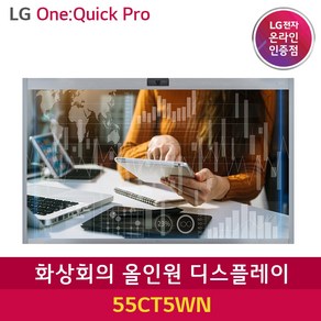 LG전자 원퀵 Po 55인치 55CT5WJ, 스탠드형