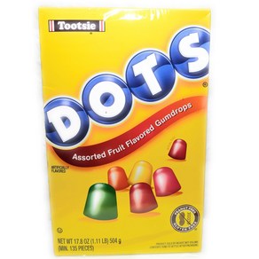 Dots Candy 17.8-Ounce Supe Size Box 도트 캔디 17.8온스 슈퍼 사이즈 박스, 1개, 504g