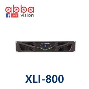 XLI-800 2 CHANNEL XLI800 파워앰프 CROWN