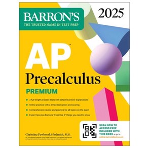 AP Pecalculus Pemium 2025(Papeback), AP Pecalculus Pemium, 2025.., Pawlowski-Polanish, Chistin.., Baons Educational Sevices