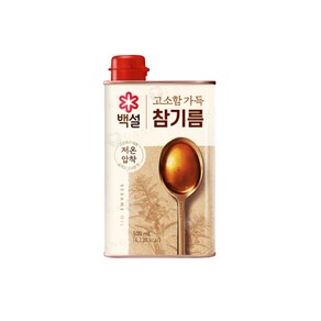 백설 진한 참기름, 500ml, 6개