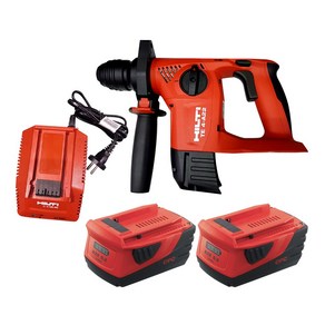 HILTI 힐티 22V 충전 로타리함마드릴 TE4-A22 8.0세트 (일반충전기1 배터리2)