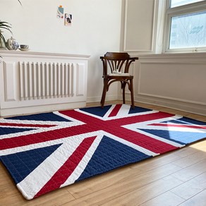 cocooning UNION JACK 국내생산 품질우수 논슬립처리 북유럽풍 거실용러그