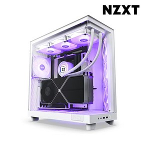 NZXT H6 Flow RGB PC케이스 (Matte White)