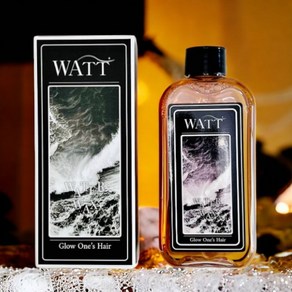 [액상컬링토닉] 와트 워터왁스 남자 웨트 헤어 스타일링 200ml WATT WATER WAX 모발케어 헤어샵 미용실 백탁 NO 떡짐 NO 시트러스향 젖은머리 셋팅 워터리 제형, 1개