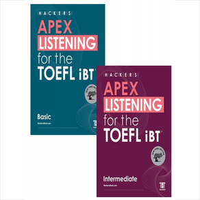 HACKERS APEX LISTENING fo the TOEFL iBT Basic+Intemediate (전2권) 세트 +미니수첩제공, 해커스어학연구소