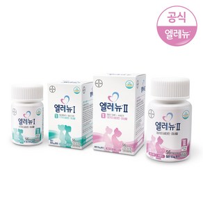 바이엘 엘레뉴I_56정+엘레뉴II_56정 / 엽산/철분/비타민D, 42.56g, 1개