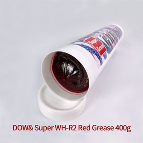 다우기업 구리스건 카트리지 타입 DOW& Supe WH-R2 Gease Red 400g, 1개