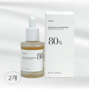 아누아 어성초 80 수분 진정 앰플 30ml X 2개