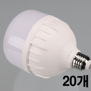 비츠온 LED T-벌브 30W E26, 주광색, 20개