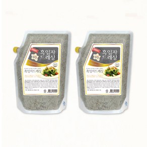 평강참맛 흑임자 드레싱 2kg 2봉