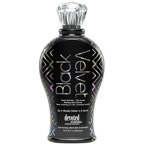 Devoted Ceations Black Velvet Anti-Oange Mattifying Bonze Tanning Lotion 12.25 oz, 1개, 362ml