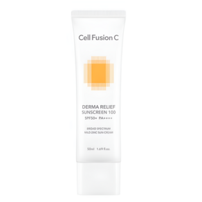 셀퓨전씨 더마 릴리프 썬스크린 100 SPF50+ PA++++, 1개, 50ml