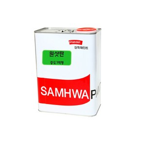 삼화페인트 옥상방수 우레탄페인트 중도 원샷탄, 원샷탄 4kg 녹색, 1개, 4kg