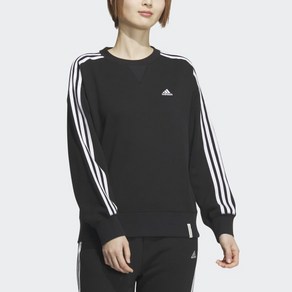 아디다스 ADIDAS 퍼포먼스 우먼스 에센셜+ 3S 프렌치 테리 크루 스웨트셔츠 여성맨투맨 쭈리맨투맨 삼선맨투맨 봄가을맨투맨 JF1411/JF1412/JF1413/JG3848