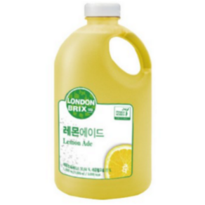 레몬 에이드 농축액 1.5L 런던브릭스, 1개