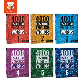 4000 Essential English Words 1-6 어린이를 위한 영어 단어책 교육용 책자 아동 도서