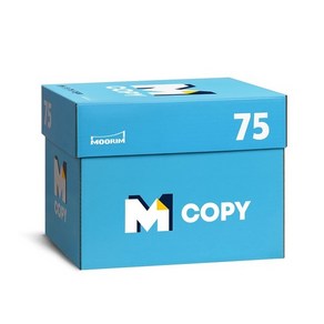 무림제지 M Copy 75g A4용지 A4복사용지 2박스 5000매, 무림제지 M Copy 75g 2박스 5000매, 단일사이즈