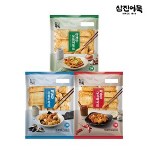 [삼진어묵] 매운+해물+야채 모듬, 1세트