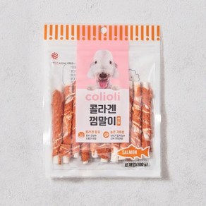 콜리올리 콜라겐 껌말이 연어, 1개, 단품, 100g