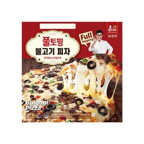 한맥 풀토핑 불고기 피자 385gX1개, 385g × 1개, 1개, 385g