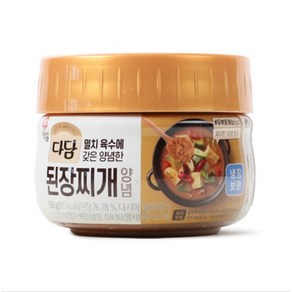 CJ 다담 된장찌개 양념 종이박스포장, 530g, 1개