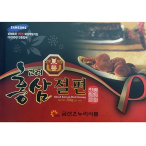 금산한누리식품 고려홍삼절편 200g (20g X 10개), 2박스