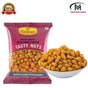 HALDIRAM'S TASTY NUTS 태스티너츠150G (땅콩49.24%함유), 150g, 4개