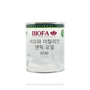 비오파 이탈리안 엔틱오일 8740 (750ml) 원목 가구 관리 오일, 1개