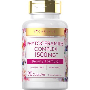 곤약 세라미드 파이토 세라마이드 귀리 1500mg 90캡슐 글루텐프리 칼라일, 1개, 90정