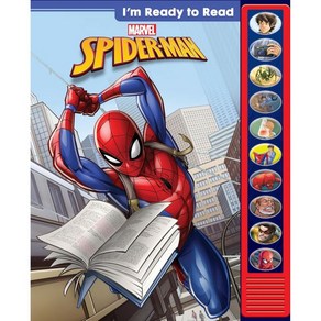 Marvel Im Ready to Read with SpiderMan Interactive ReadAlong Sound Book 초기 독자에게 적합 PI Kids