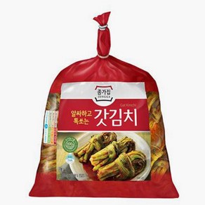 정원이샵 엄마손맛 종가 갓김치 1kg 감칠맛 집밥 기사식당, 1개