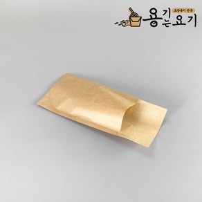 용기는요기 크라프트 핫도그봉투 츄러스봉투 내유코팅 (1000매), 1개