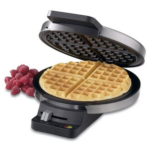 쿠진아트 라운드 클래식 와플메이커 와플기계 WMR-CA / Cuisinat Round Classic Waffle Make Silve