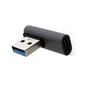 USB3.1 C타입 to AM 65W 측면 꺽임 젠더 HT-CL002, 1개, 30mm