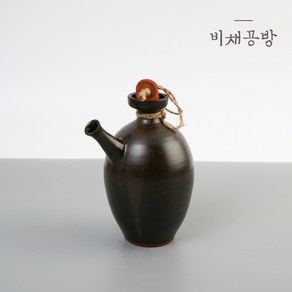 비채공방 옹기 간장병 식초병 소주병, 400ml, 1개